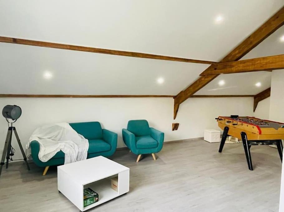 Superbe Appartement Avec Salle De Jeux Vaux-lès-Saint-Claude Dış mekan fotoğraf